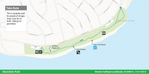 Shoreline Park Map