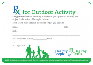 Prescription for Outdoor Activity